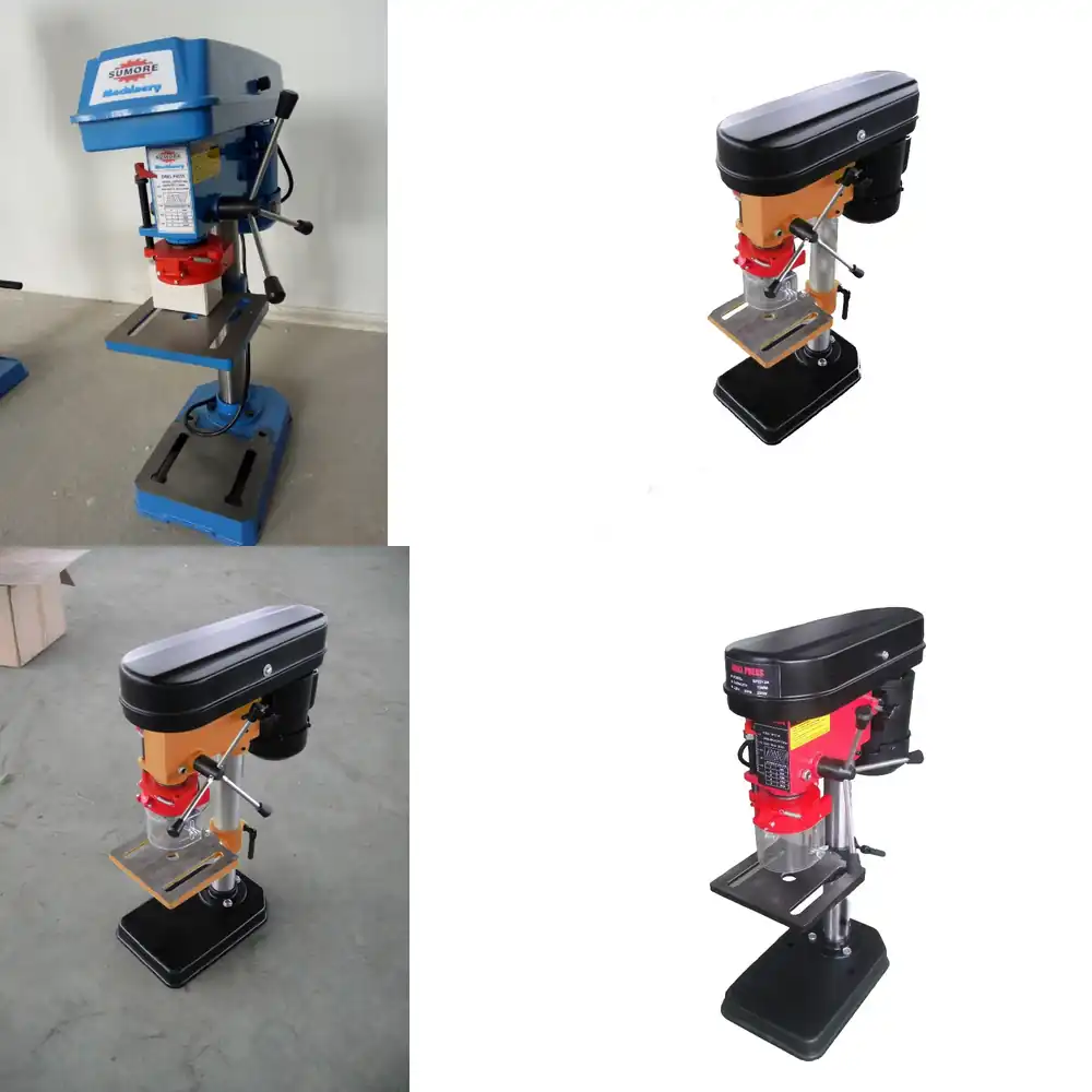 Drill Press - Mesin Bor Duduk 13mm Warna Biru