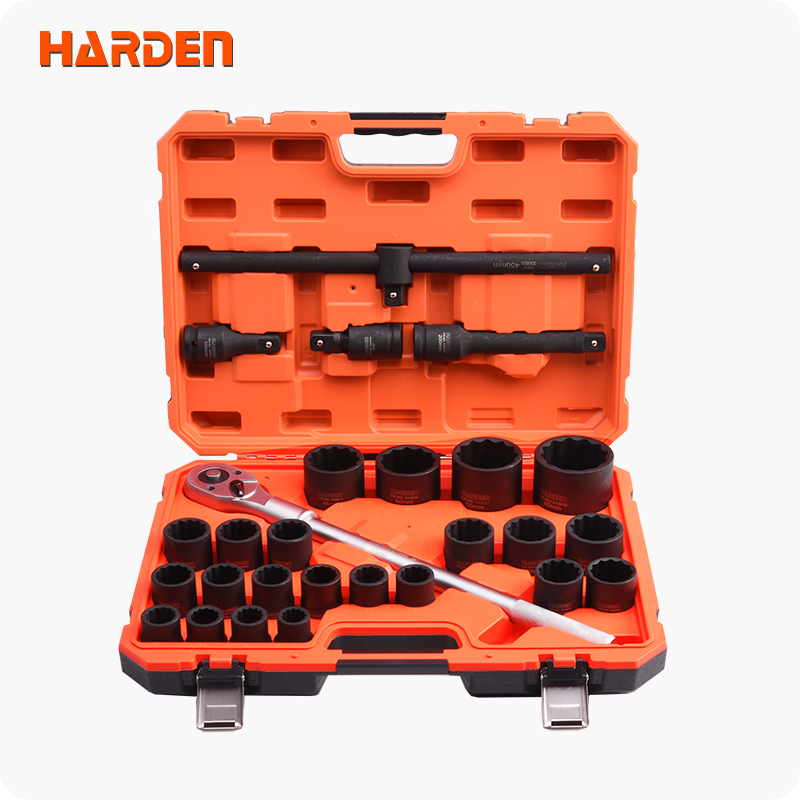 HARDEN 27 buah Set Soket denga - Tool Set ulasan dan harga