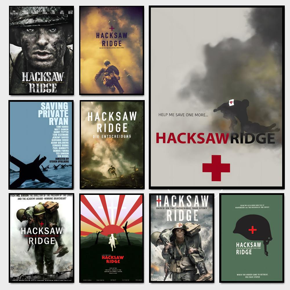 Poster Film Retro Perang Hacks - Hacksaw ulasan dan harga