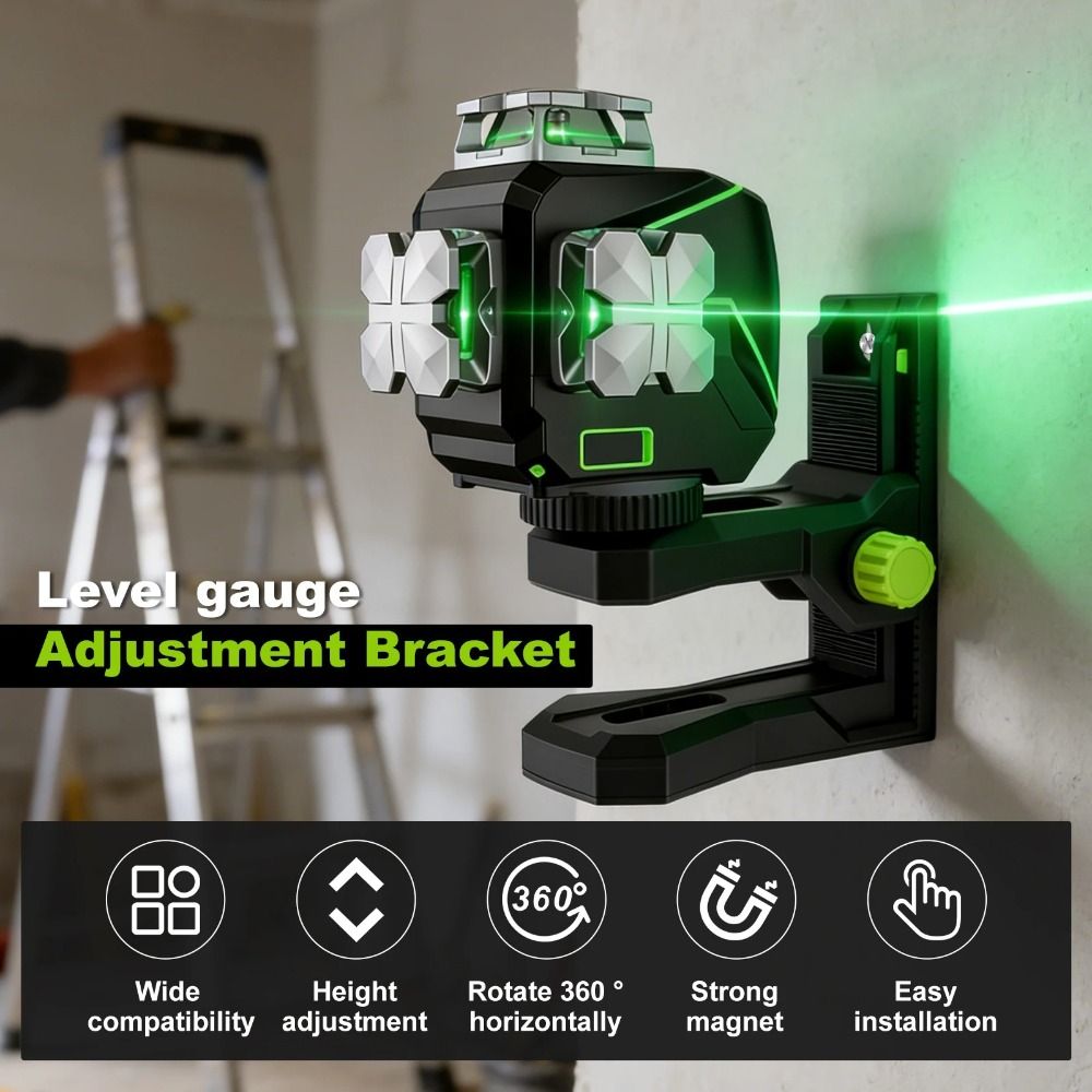 Braket Level Laser ABS Bentuk- - Spirit Level ulasan dan harga
